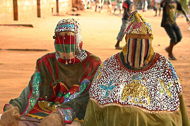 Egun-Masken in Dassa