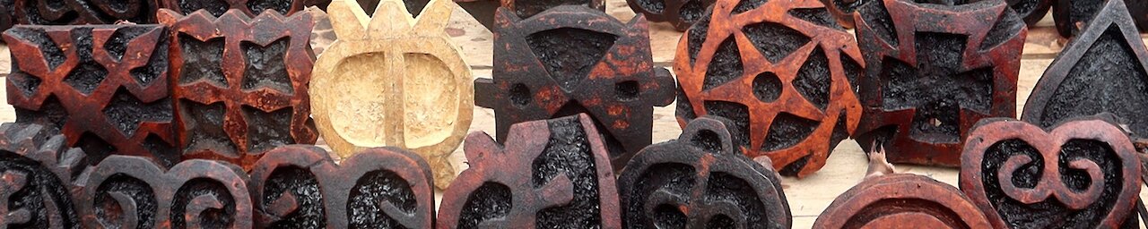 Adinkra Simbole Workshop in Ntonso