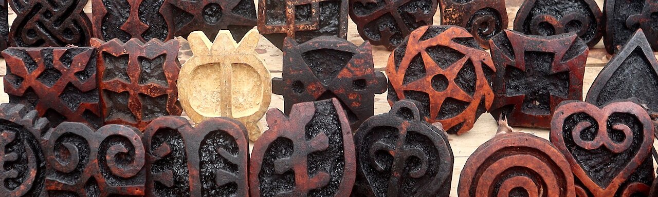 Adinkra Simbole Workshop in Ntonso