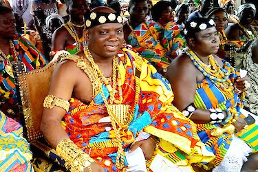Ashanti Chief Kumasi Ghana