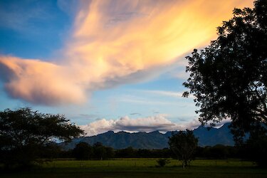 Abendhimmel bei Morogoro