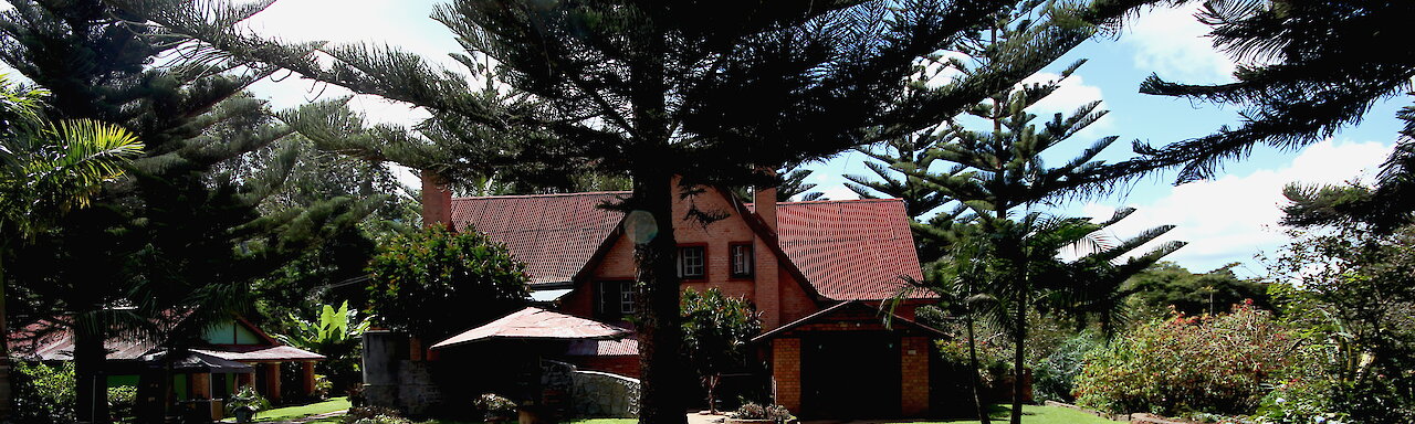 Außenansicht der Müllers Lodge