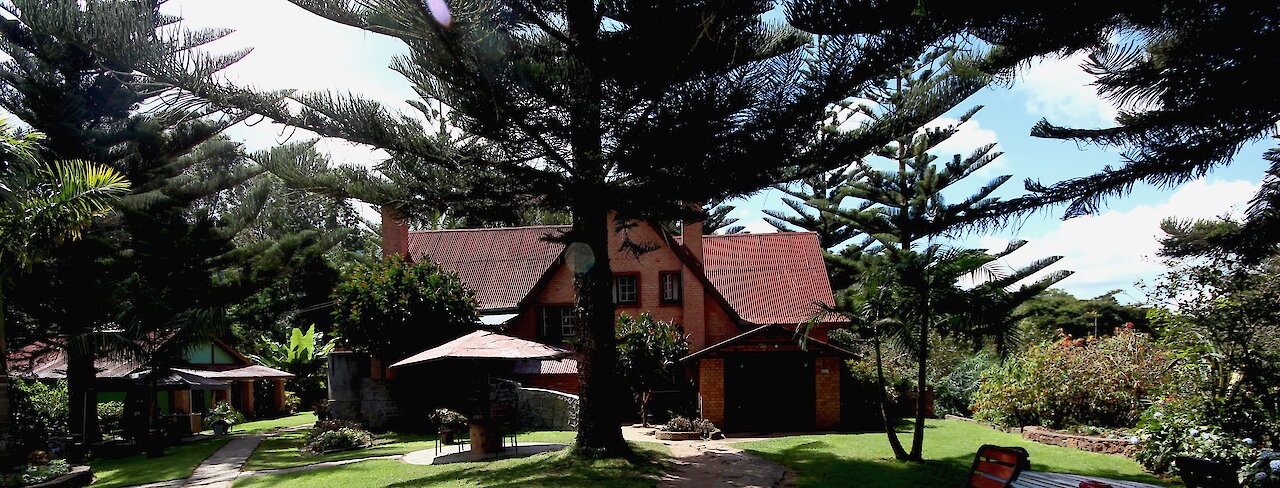 Außenansicht der Müllers Lodge