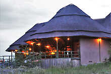 Kasenyi Safari Camp Blick auf Haupthaus