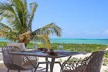 Zanzibar White Sands Strandbar- und Restaurant Blick zum Meer