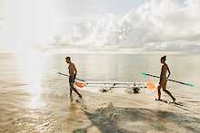 Zanzibar White Sands Glasboden Kayak