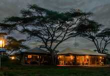 Angata Migration - Ndutu Camp am Abend