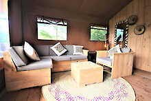 Africa Safari Lake Natron Camp Zeltinneres Lounge