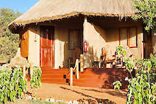 Africa Safari Maasai Boma Doppel Bungalow