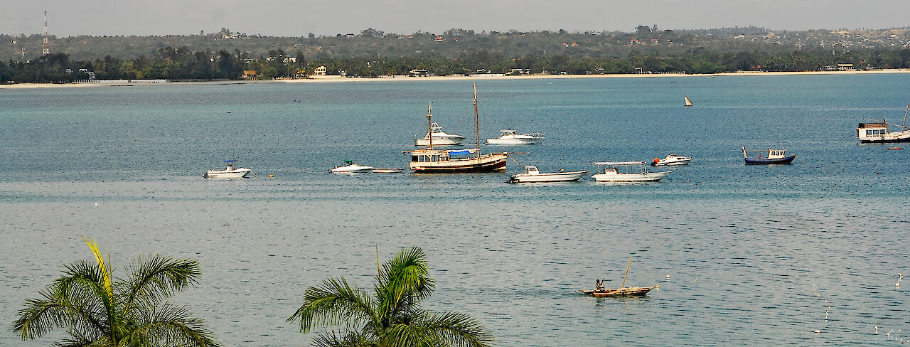 Ausblick vom Slipway Hotel aus