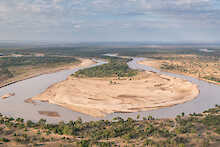 Luangwa River im Bereich der Chikunto Safari Lodge