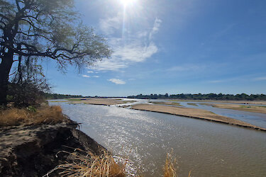 Landschaft im South-Luangwa-Nationalpark