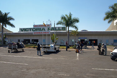 Flughafen in Victoria Falls