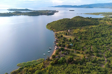 Tanganyika Lake Shore Lodge Unterkunft entlang des Tanganyika Sees