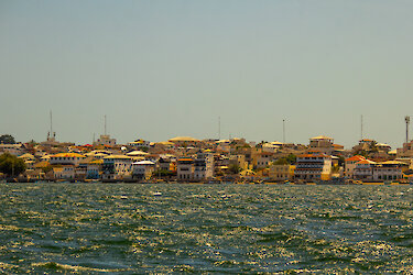 Lamu Ansicht vom Wasser
