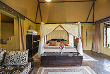 Rhino Watch Safari Zimmer mit Doppelbett