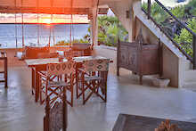 The Cabanas Lamu Terrasse mit Aussicht