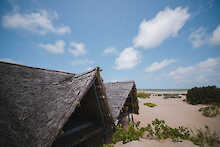 Kizingo Eco Lodge Blick zum Strand