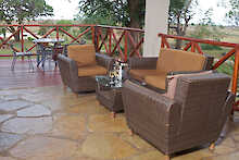 Ashnil Aruba Lodge Terrasse