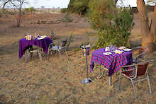 Ashnil Aruba Lodge Abendessen im Freien