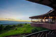 Sonnenuntergang in der Lake Nakuru Sopa Lodge