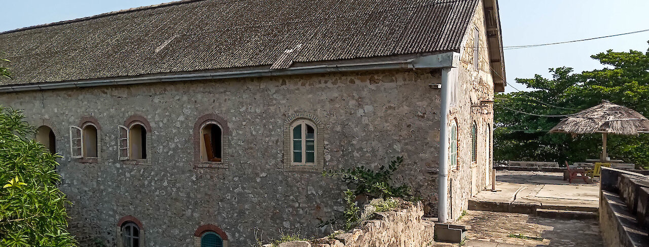 Balkon des Fort Groß Friedrichsburg