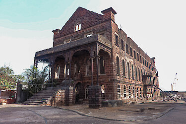 Altes Gebäude in Freetown