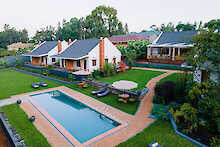 Martinas Retreat Pool Vogelperspektive