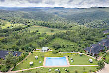 Ngorongoro Coffee Lodge Vogelperspektive