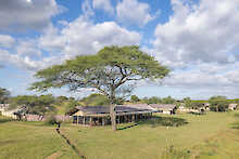 ThornTree Camp Hauptzelt Vogelperspektive
