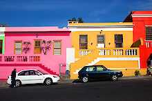 Bunte Häuser im Bo Kaap