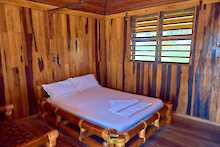 Doppelbett im Cottage