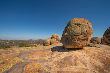 Felsen im Matobo-Nationalpark