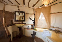 Badezimmer im Elerai Camp