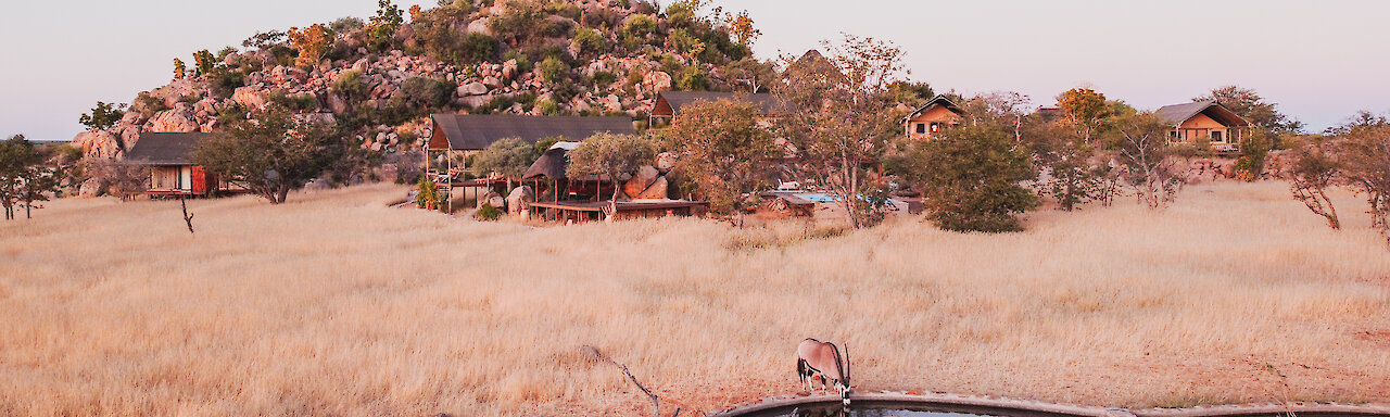 Landschaft um das Tented-Camp