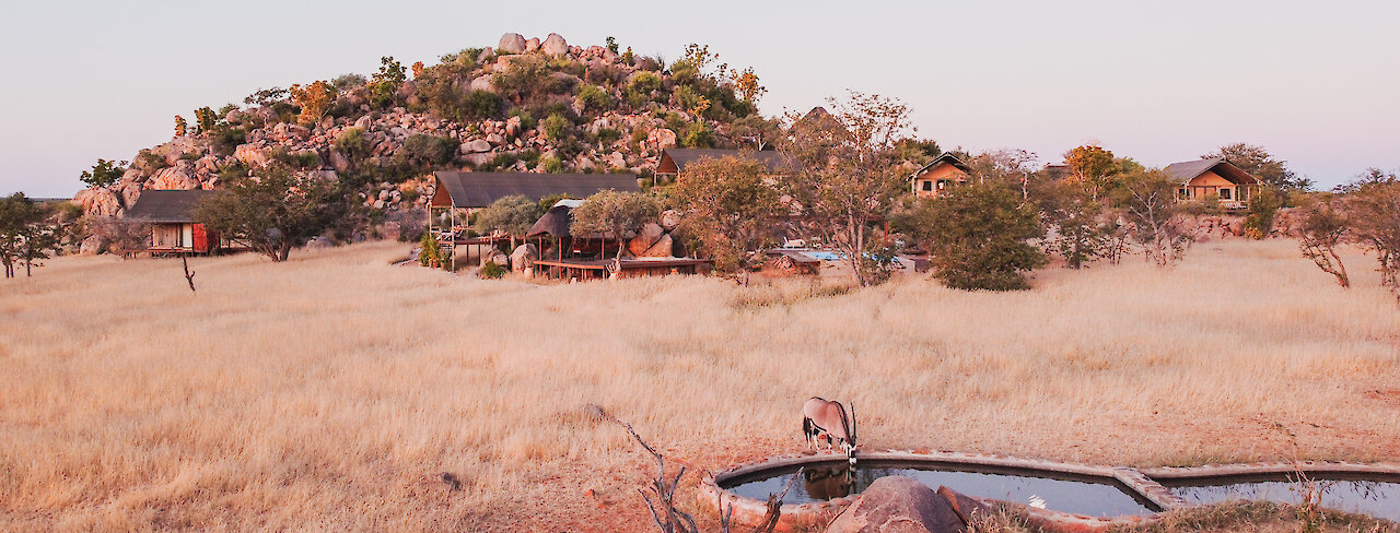 Landschaft um das Tented-Camp