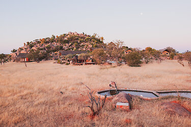 Landschaft um das Tented-Camp