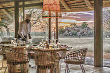 Restaurant im Tented-Camp