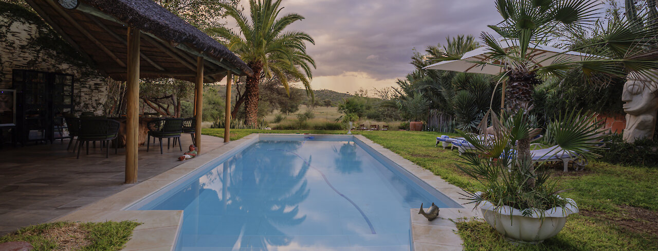 Pool der Safari Lodge