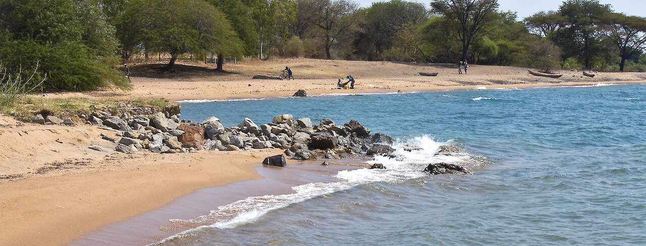 Brandung am Malawisee