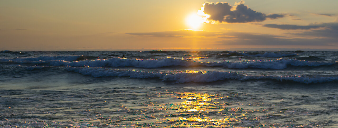 Sonnenuntergang am Strand
