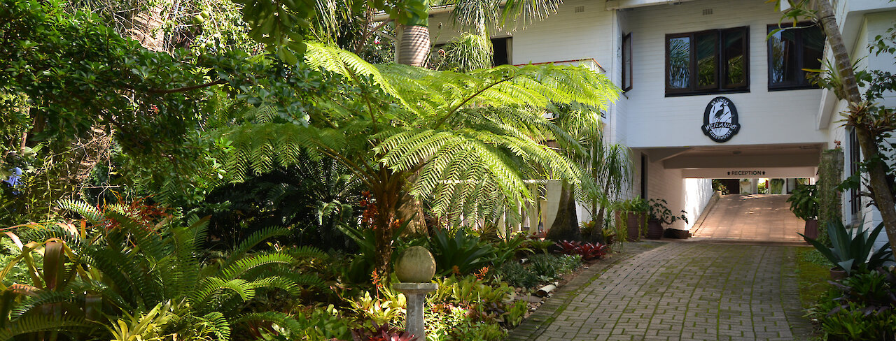 St. Lucia Wetlands Guesthouse Eingang