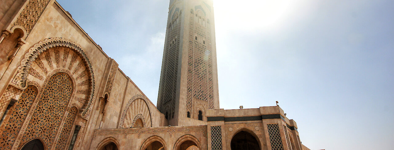 Turm einer Moschee