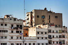 Häuser in Casablanca
