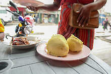 Traditionelles Fufu
