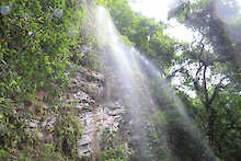 Wasserfall im Wald