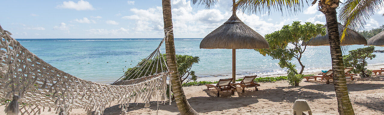 Hängematte am Strand
