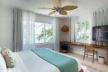 Coin-de-Mire-Villa Schlafzimmer