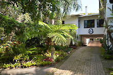 Eingang St. Lucia Wetlands Guesthouse