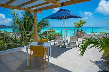 Acajou Sky Deluxe Zimmer Aussicht aufs Meer